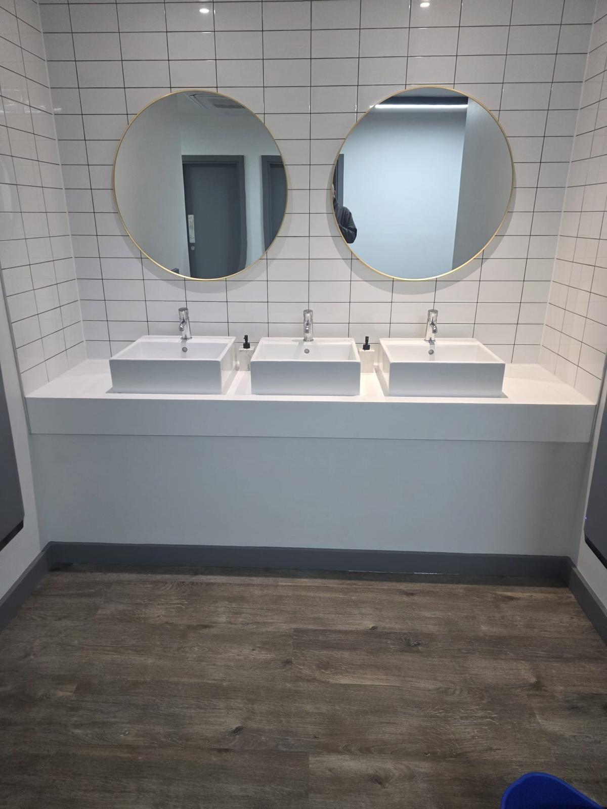Anytime Fitness Guernsey — changing facilities refurbishment
