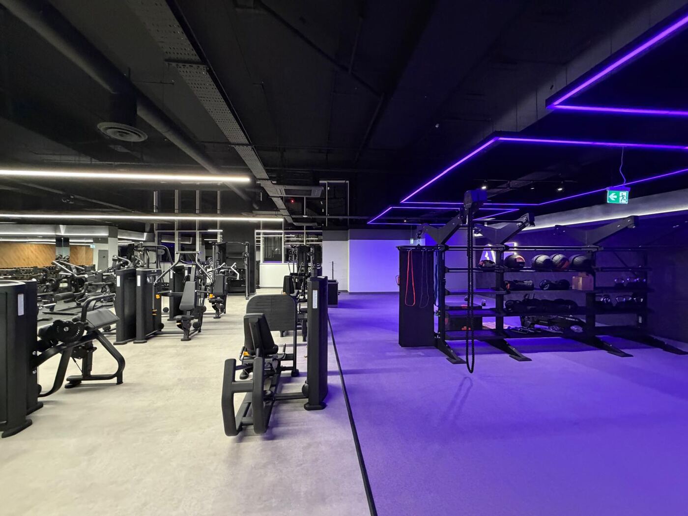 Anytime Fitness gym fit-out — full club delivery to brand standard
