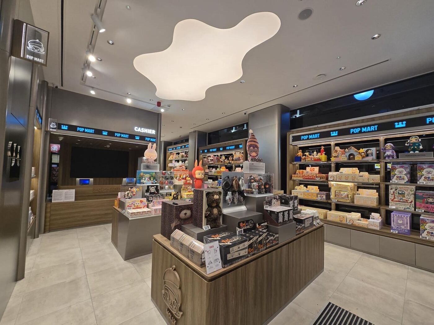 Pop Mart retail fit-out — bespoke display joinery and finishes